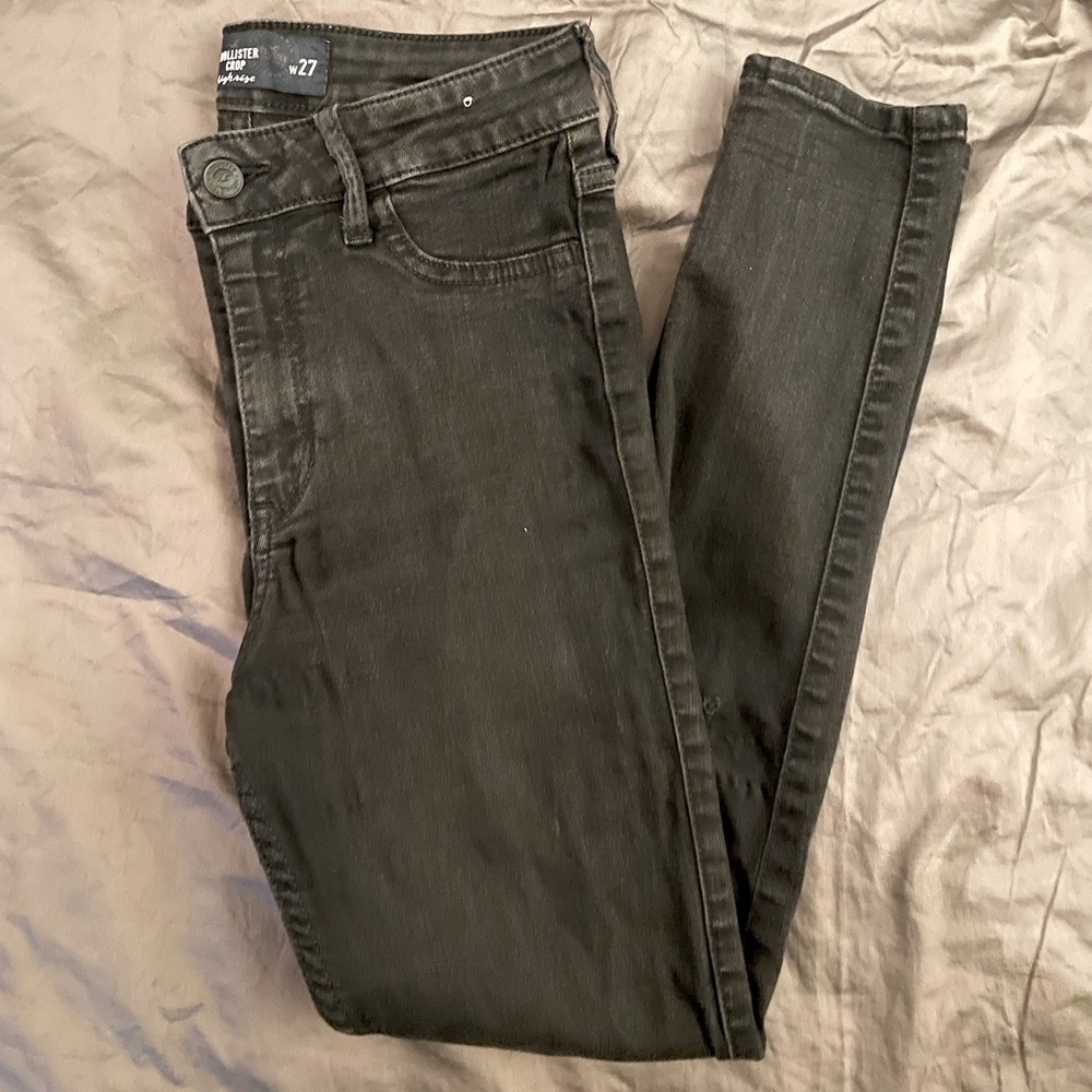 Black Hollister skinny jeans
